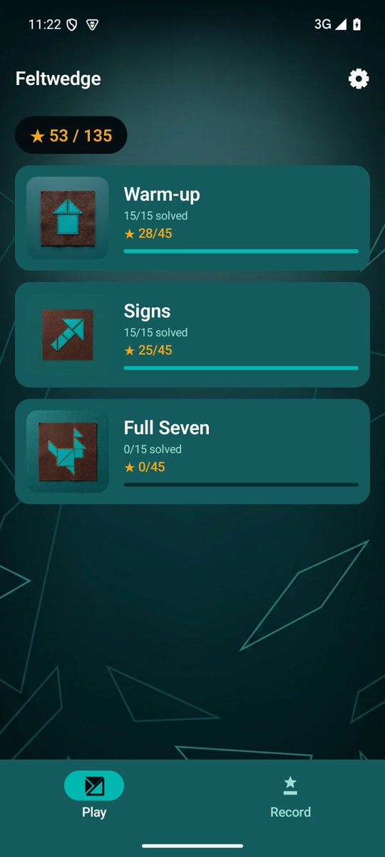 Feltwedge screenshot